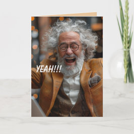 JA, VERJAARDAG KAART