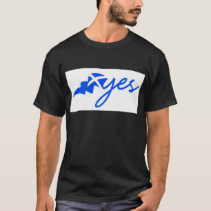 Ja - vlag van Schotland, Bratach na h-Alba T-shirt