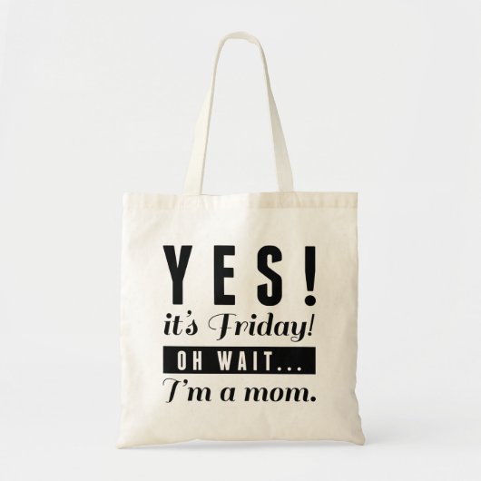 Ja, vrijdag tote bag (Voorkant)