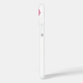 "ja wat dan ook" rood & wit iphone hoesje (Achterkant / Links)