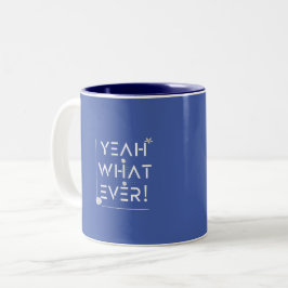 Ja, wat ooit ontwerp tweekleurige koffiemok