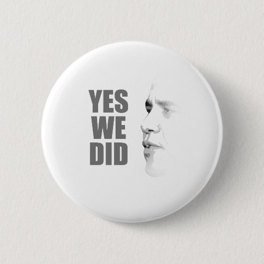 Ja, we deden T-shirt Ronde Button 5,7 Cm (Voorkant)