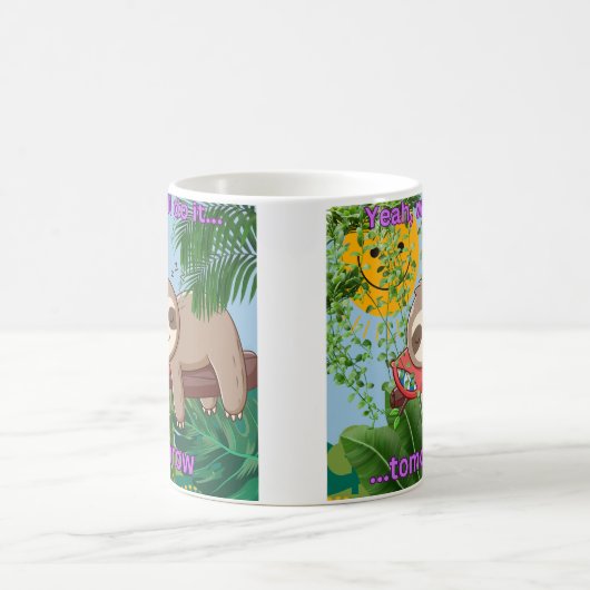 Ja, we doen het... morgen koffiemok (Center)