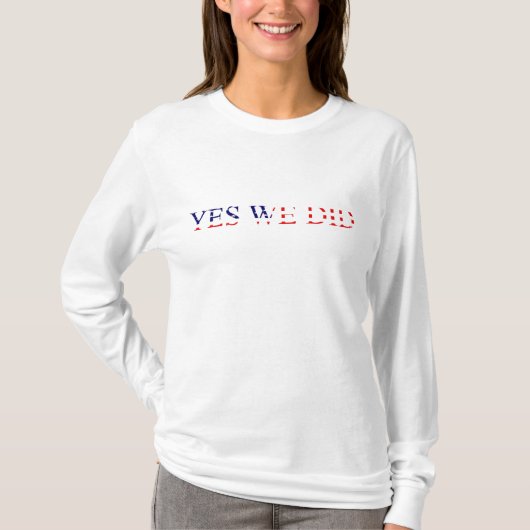 Ja, we hebben de Amerikaanse vlag T-Shirt (Voorkant)