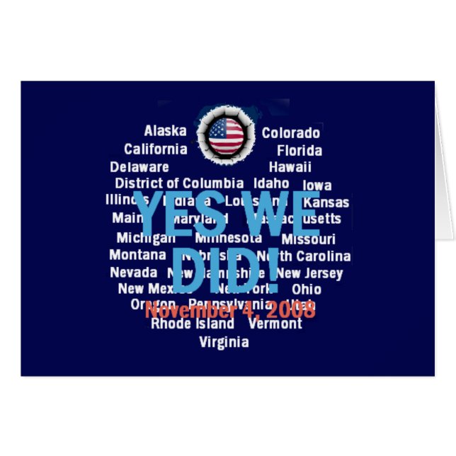 JA WE HEBBEN DE Kaart GEÏDID (Voorkant Horizontaal)