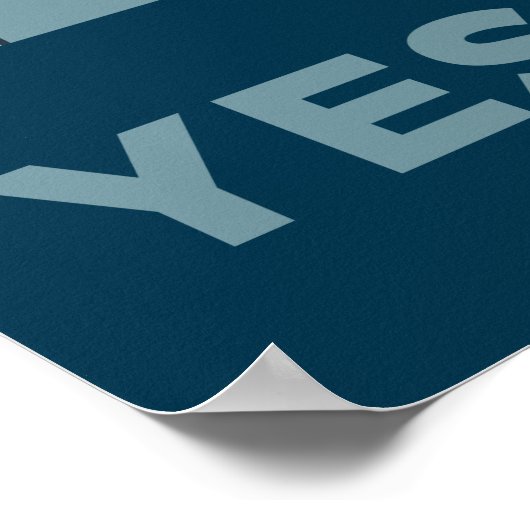 Ja, we hebben een kat poster (Hoek)