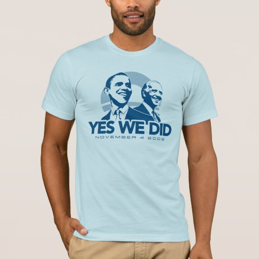 JA WE HEBBEN GEDAAN T-SHIRT (Voorkant)