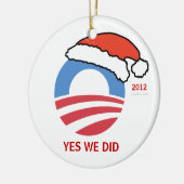 Ja, we hebben Obama Holiday Ornament (Links)