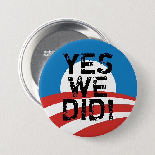 Ja, we hebben Obama Logo Button gedaan (Voorkant /achterkant)