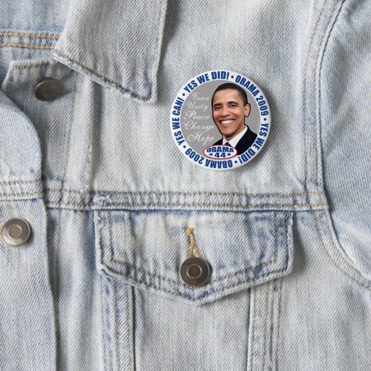 Ja, we hebben President Obama Button gedaan (In situ)