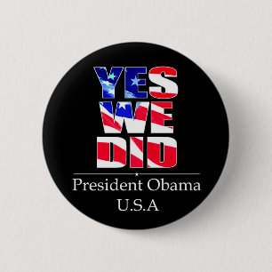 Ja, we hebben vlag gevoerd - Ronde Button