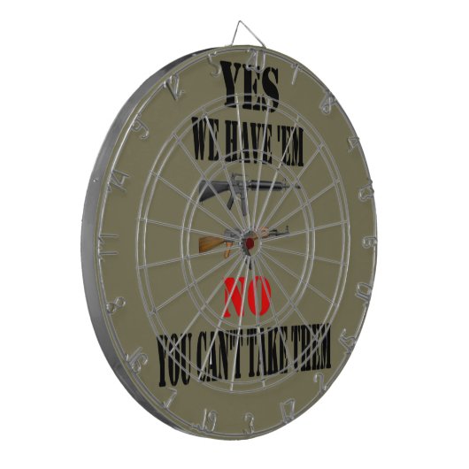 JA, WE HEBBEN ZE DARTBORD (Voorkant Links)