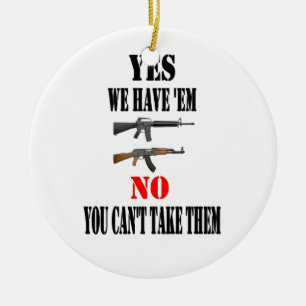 JA WE HEBBEN ZE KERAMISCH ORNAMENT