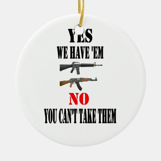 JA WE HEBBEN ZE KERAMISCH ORNAMENT (Voorkant)