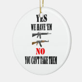 JA WE HEBBEN ZE KERAMISCH ORNAMENT (Links)