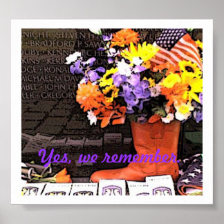 Ja We herinneren ons Poster