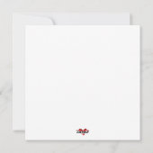 Ja, we houden nog steeds van elkaar feestdagenkaart (Achterkant)