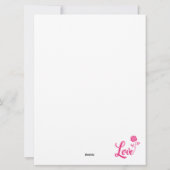 Ja, we houden nog steeds van elkaar feestdagenkaart (Achterkant)