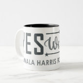 JA, WE KAM! TWEEKLEURIGE KOFFIEMOK (Voorkant links)