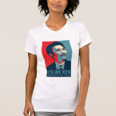 Ja We Ken (Obama) T-shirt - Gepersonaliseerd (Voorkant)