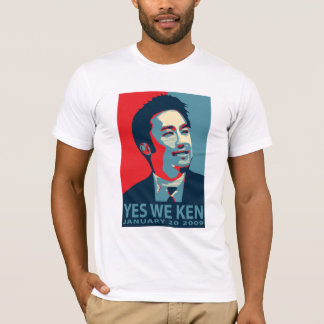 Ja We Ken (Obama) - Witte T-shirt - Gepersonalisee