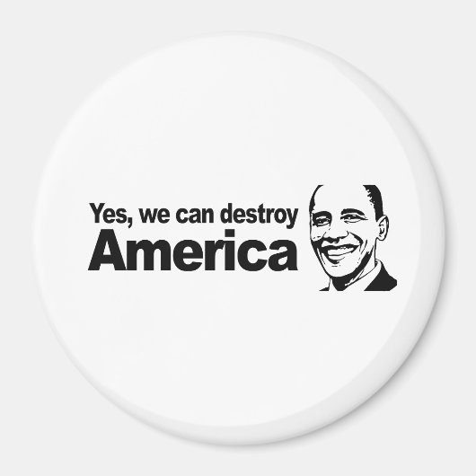 Ja, we kunnen Amerika vernietigen Magneet (Voorkant)