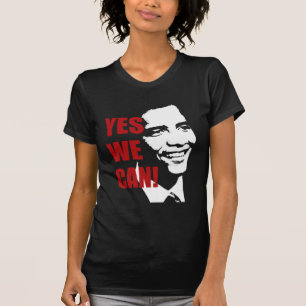 Ja, we kunnen Barack Obama shirt