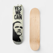 JA WE KUNNEN - BARACK OBAMA Stencil rock sk8 Skateboard (Voorkant)