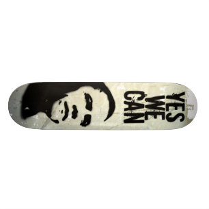 JA WE KUNNEN - BARACK OBAMA Stencil rock sk8 Skateboard