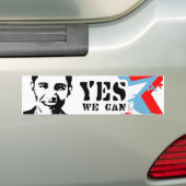 JA WE KUNNEN BUMPERSTICKERS (Op auto)