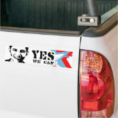JA WE KUNNEN BUMPERSTICKERS (Op Truck)