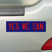 JA WE KUNNEN Bumperstickers (Op auto)