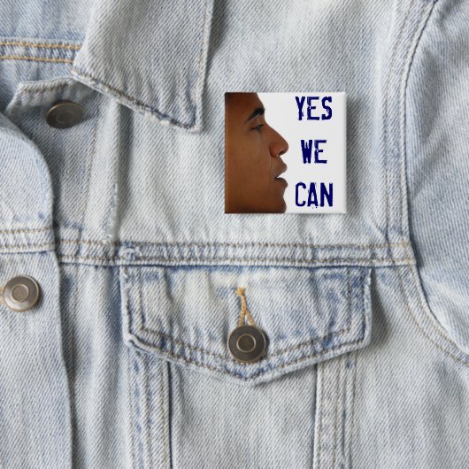 Ja we kunnen Button met Obama-profiel (In situ)