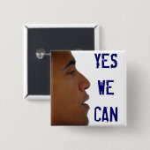 Ja we kunnen Button met Obama-profiel (Voorkant /achterkant)