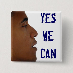 Ja we kunnen Button met Obama-profiel