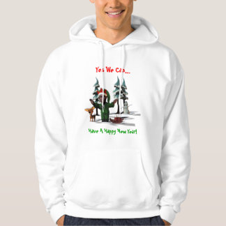 Ja, we kunnen... een gelukkig nieuwjaar hebben! hoodie