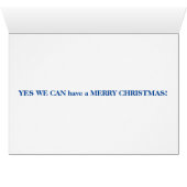 Ja, we kunnen een prettig kerstfeest hebben (Binenzijde Horizontaal (Onderkant))