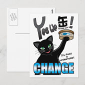 Ja, we kunnen (eten). briefkaart (Voorkant / Achterkant)