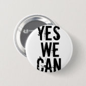 JA WE KUNNEN KIEZEN RONDE BUTTON 5,7 CM (Voorkant /achterkant)