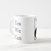 Ja, we kunnen Obama-Mok Koffiemok (Voorkant links)