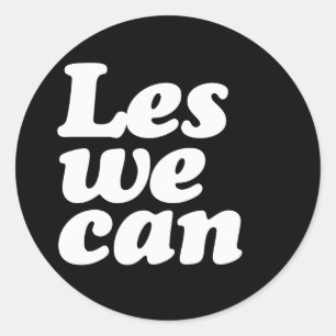 JA WE KUNNEN RONDE STICKER