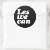 JA WE KUNNEN RONDE STICKER (Tas)