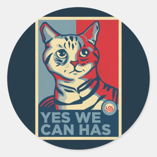 Ja, we kunnen ronde sticker (Voorkant)
