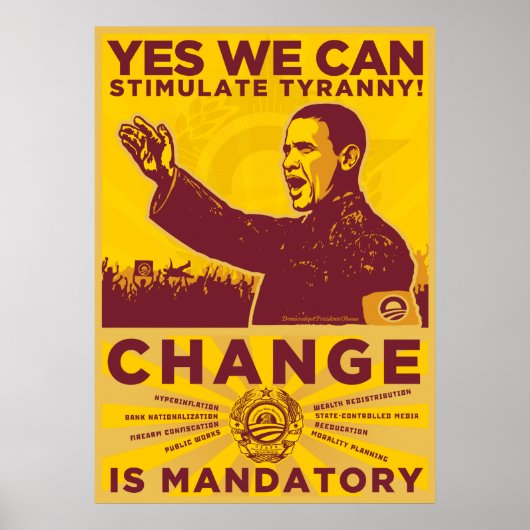 JA WE KUNNEN: Stimuleren van Tyranny Poster (Voorkant)