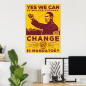 JA WE KUNNEN: Stimuleren van Tyranny Poster (Thuiskantoor)