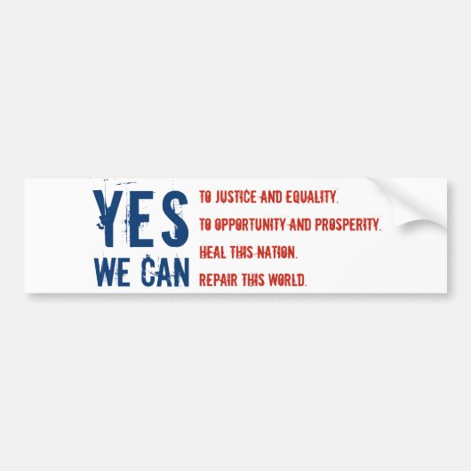 JA WE KUNNEN v1 Sticker VLIEGEN (Voorkant)