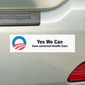 Ja, we kunnen zorgen voor universele gezondheidszo bumpersticker (Op auto)