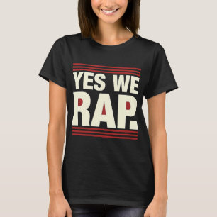 Ja we rappen t-shirt