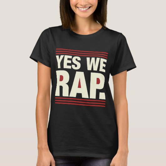 Ja we rappen t-shirt (Voorkant)
