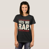 Ja we rappen t-shirt (Voorkant volledig)